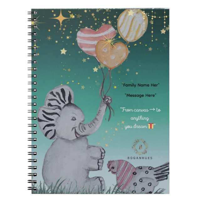 Cuaderno Bloc de notas espiral (Frente)