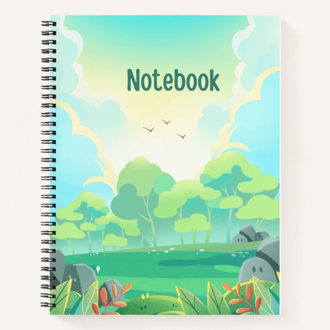 Cuaderno Bloc de notas espiral (Anverso)