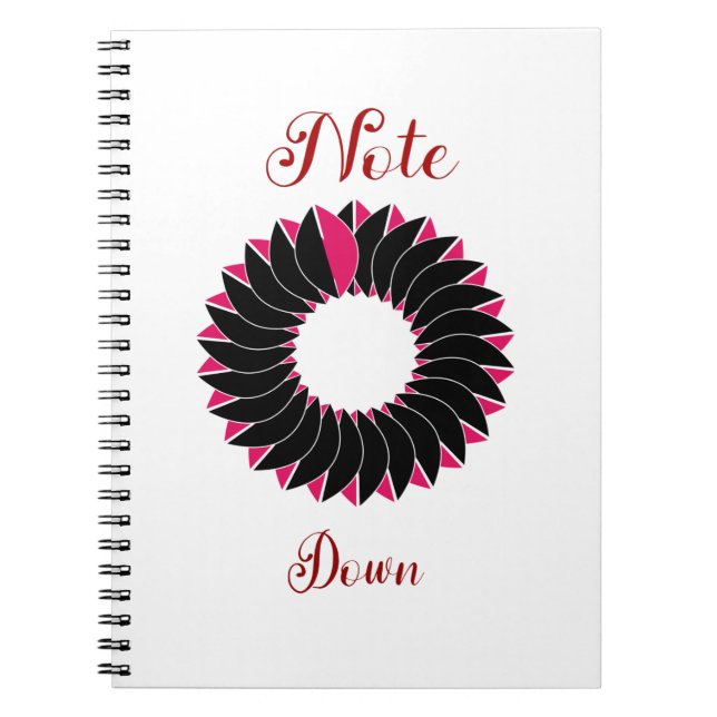 Cuaderno Bloc de notas espiral (Frente)