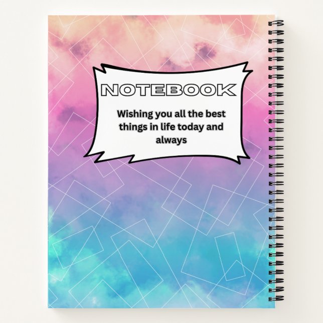 Cuaderno Bloc de notas espiral (Reverso)