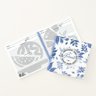 Cuaderno Bloc de notas espiral