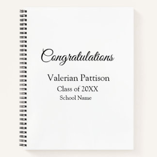 Cuaderno Bloc de notas espiral