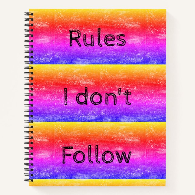 Cuaderno Bloc de notas espiral (Anverso)