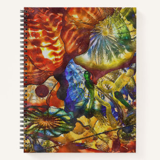 Cuaderno Bloc de notas espiral abstracto