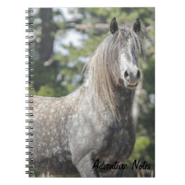 Cuaderno Bloc de notas espiral con fantasma gris
