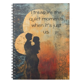 Cuaderno Bloc de notas espiral de abrazo rústico