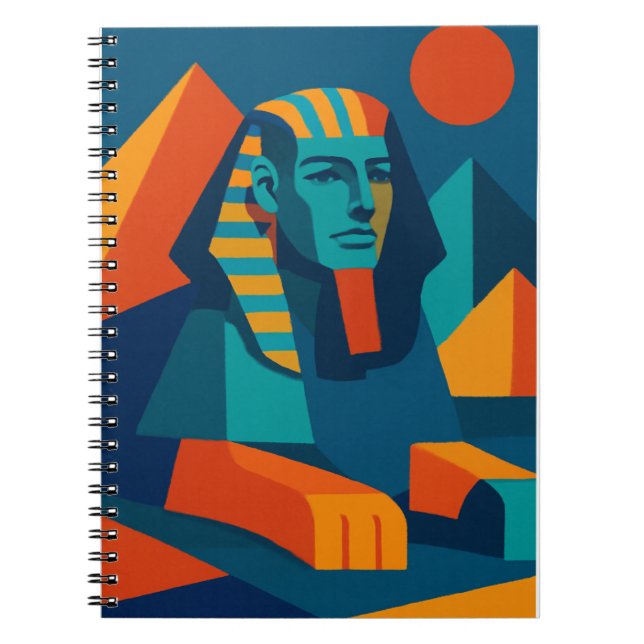 Cuaderno Bloc de notas espiral de arte pop (Frente)