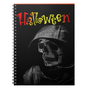 Cuaderno Bloc de notas espiral de Halloween