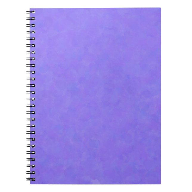 Cuaderno Bloc de notas espiral de lavanda (Frente)