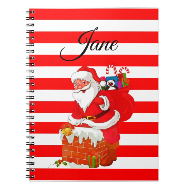 Cuaderno Bloc de notas espiral de navidades (Frente)