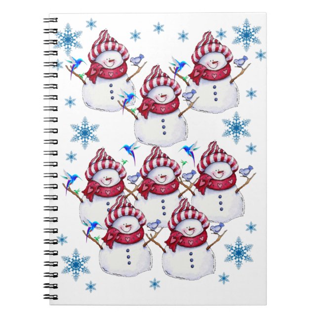 Cuaderno Bloc de notas espiral de navidades (Frente)