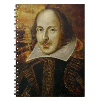 Cuaderno Bloc de notas espiral de Shakespeare