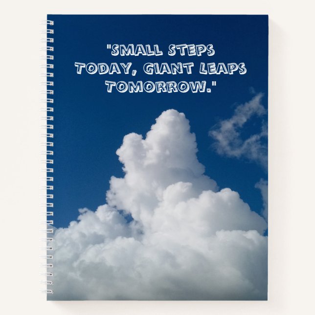 Cuaderno Bloc de notas espiral estético (Anverso)