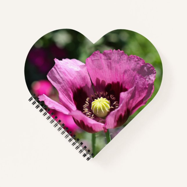 Cuaderno Bloc de notas espiral morado (Anverso)
