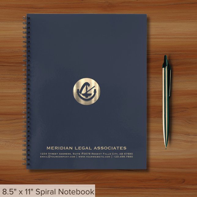 Cuaderno Bloc de notas espiral para abogados (Subido por el creador)
