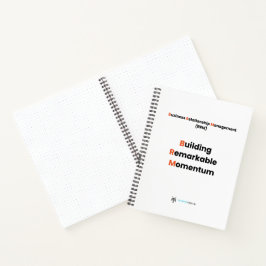 Cuaderno Bloc de notas espiral para BRM