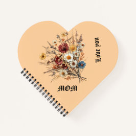 Cuaderno Bloc de notas espiral para mamá