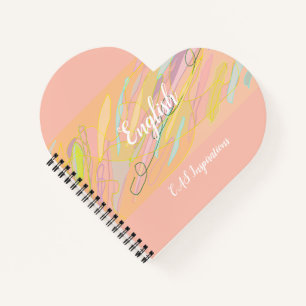 Cuaderno Bloc de notas espiral personalizado de vuelta a la