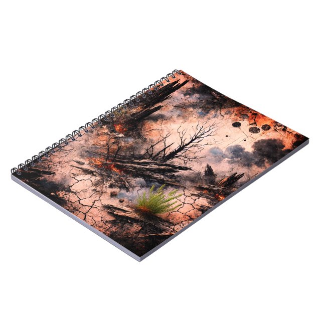 Cuaderno Bloc de notas espirales artísticas para la creativ (Lado Izquierdo)