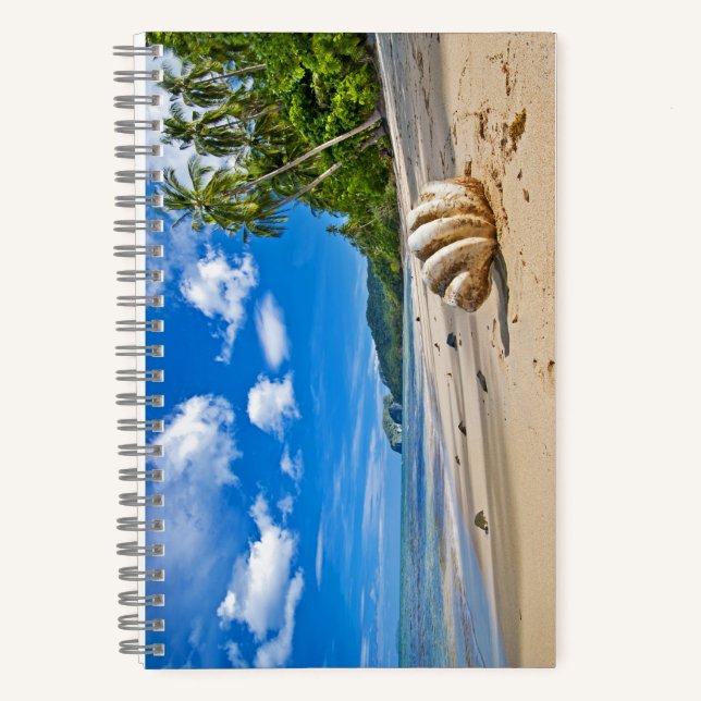 Cuaderno Bloc de notas espirales de 5,5" x 8,5" (Anverso)