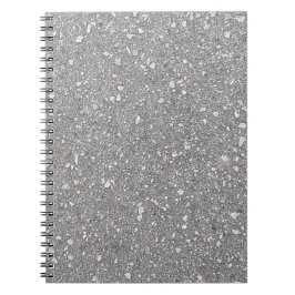 Cuaderno Bloc de notas espirales de color gris
