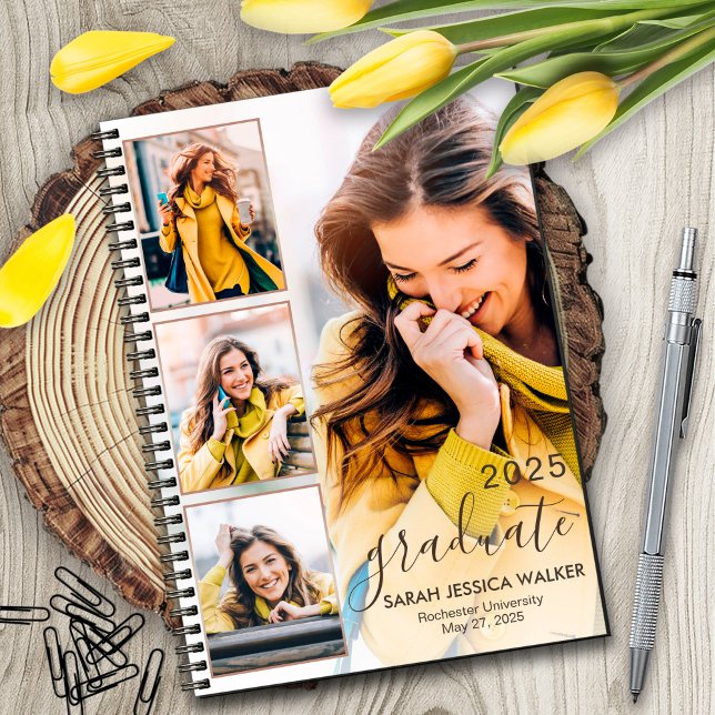 Cuaderno Bloc de notas espirales de graduación de la Univer (Subido por el creador)