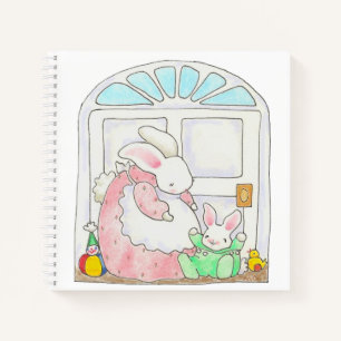 Cuaderno Bloc de notas espirales para madres y bebés