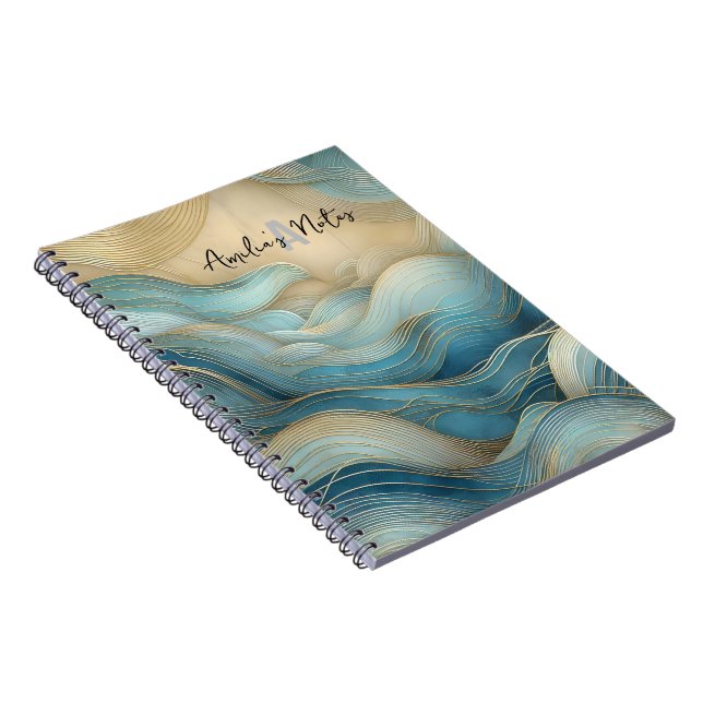 Cuaderno Bloc de notas espirales personalizado Resumen de o (Lado Derecho)