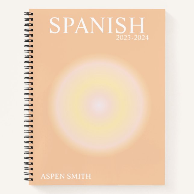 Cuaderno Bloc de notas estético (Anverso)