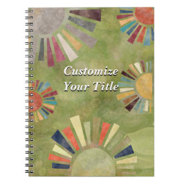 Cuaderno Bloc de notas estilo Boho