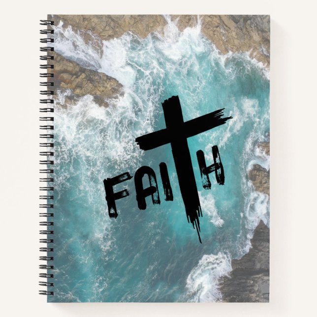 Cuaderno Bloc de notas FAITH Ocean (Anverso)