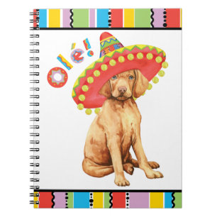 Cuaderno Bloc de notas Fiesta Vizsla