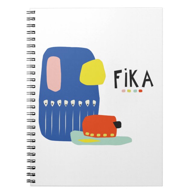 Cuaderno Bloc de notas Fika Déco (Frente)