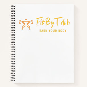 Cuaderno Bloc de notas FitByTrish