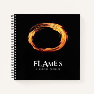Cuaderno Bloc de notas FLAMES