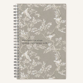 Cuaderno Bloc de notas florales 1