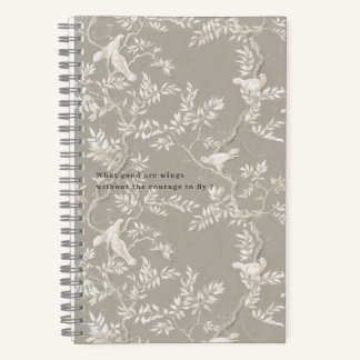 Cuaderno Bloc de notas florales 1