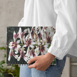 Cuaderno Bloc de notas florales gigantes Himalayas Lilies