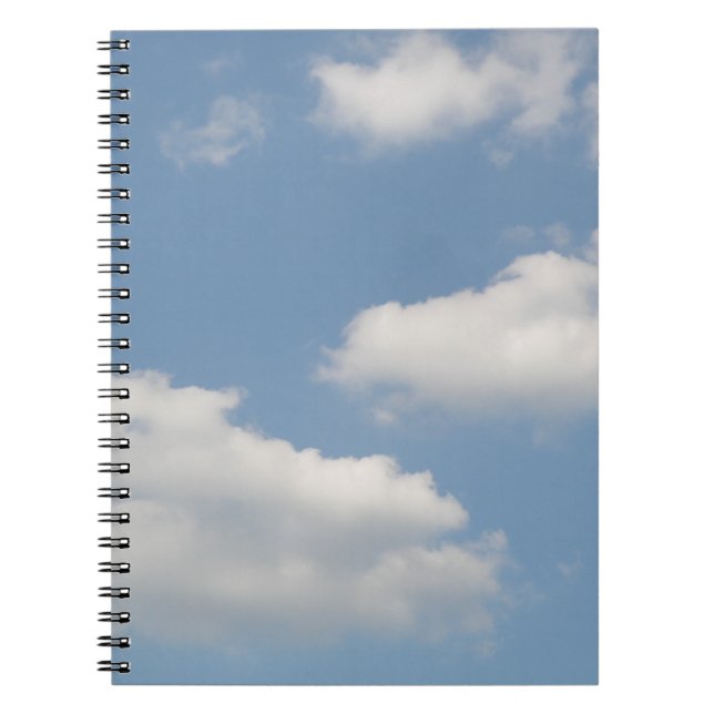 Cuaderno Bloc de notas Fluffy Cumulus (Frente)