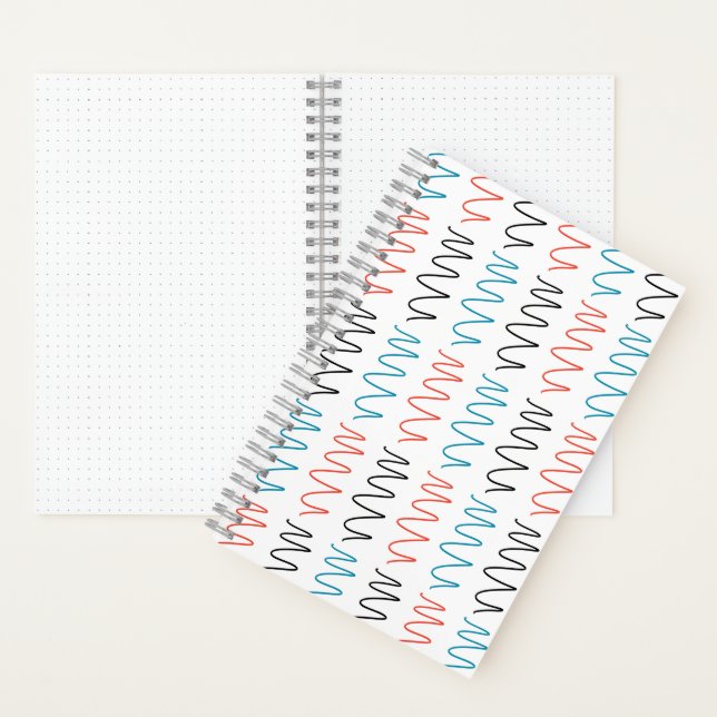 Cuaderno Bloc de notas Flux Swirl Spiral (Interior)