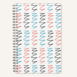 Cuaderno Bloc de notas Flux Swirl Spiral