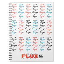 Bloc de notas Flux Swirl Spiral