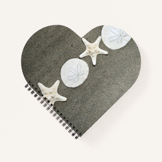 Cuaderno Bloc de notas fotográficas de Beach X y O (Anverso)