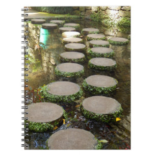 Cuaderno Bloc de notas fotográficas de Stepping Stones