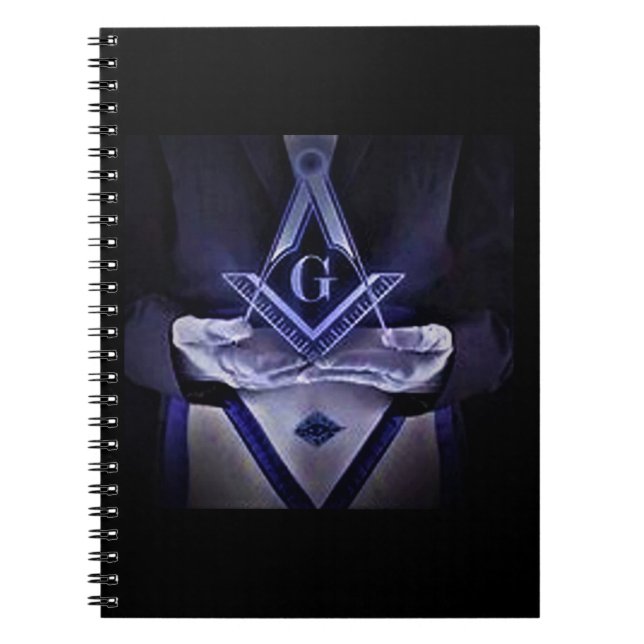 Cuaderno bloc de notas Freemason (Frente)
