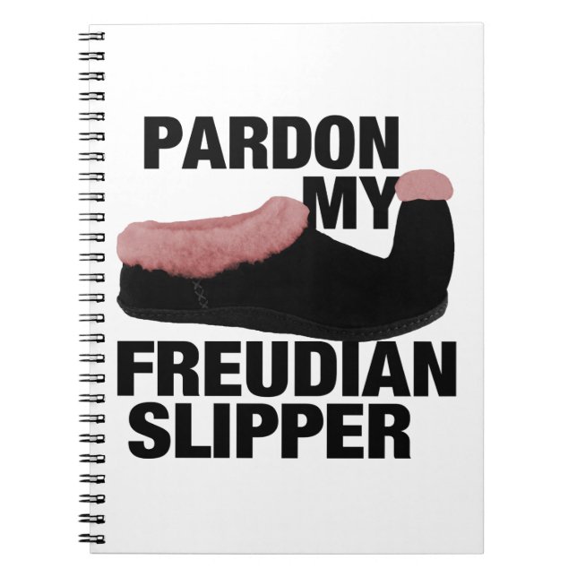 Cuaderno bloc de notas freudis Slipper (Frente)
