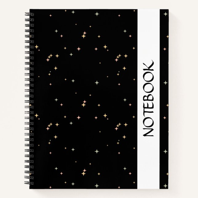 Cuaderno Bloc de notas Galaxy Stars (Anverso)