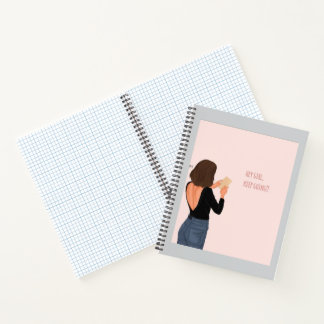 Cuaderno Bloc de notas Girly Spiral