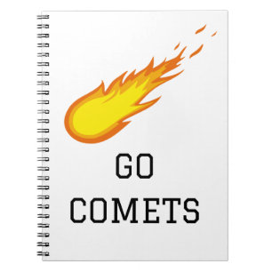 Cuaderno Bloc de notas Go Comets
