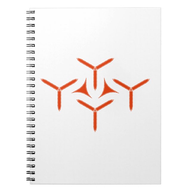 Cuaderno Bloc de notas gótico (Frente)
